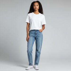 Levi Strauss & Co 512 Perfectly Slimming Boot Cut Jeans Size 10 Long Western